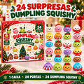 24 Dumpling Squishy Calendário Advento