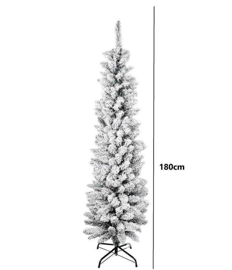 ARVORE MOSCOU SLIM NEVADA BRANCO 1,8M