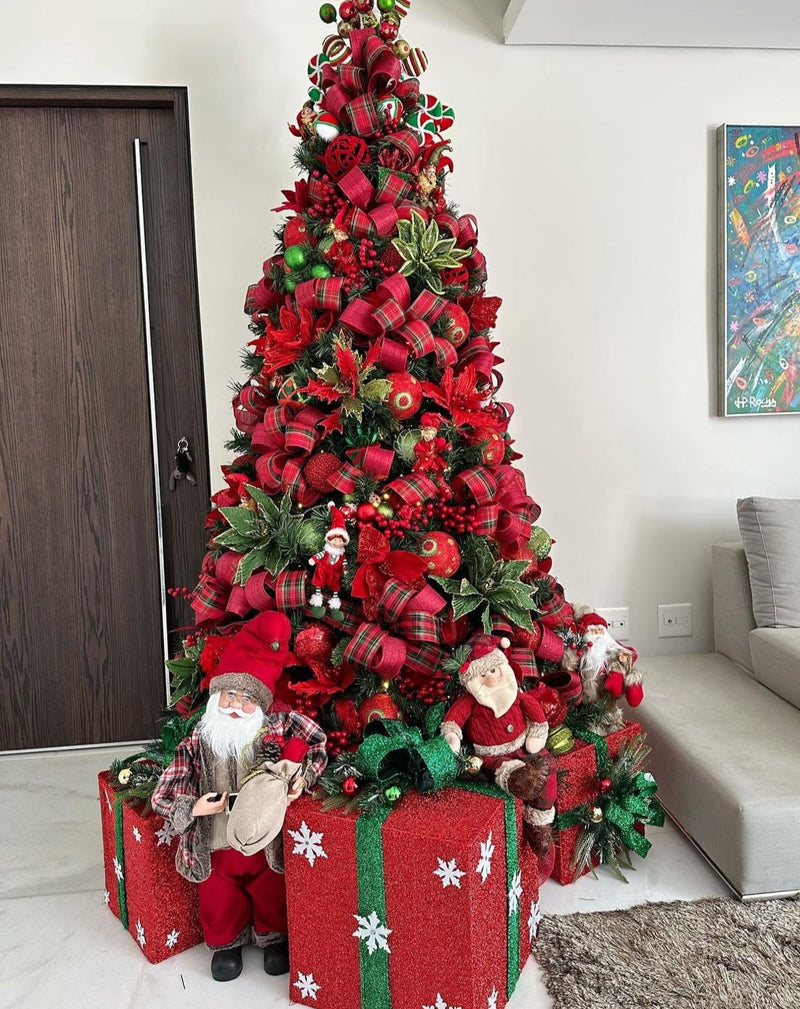 Árvore de Natal + Decoração 360º Holidays Inclusa – 3 Metros